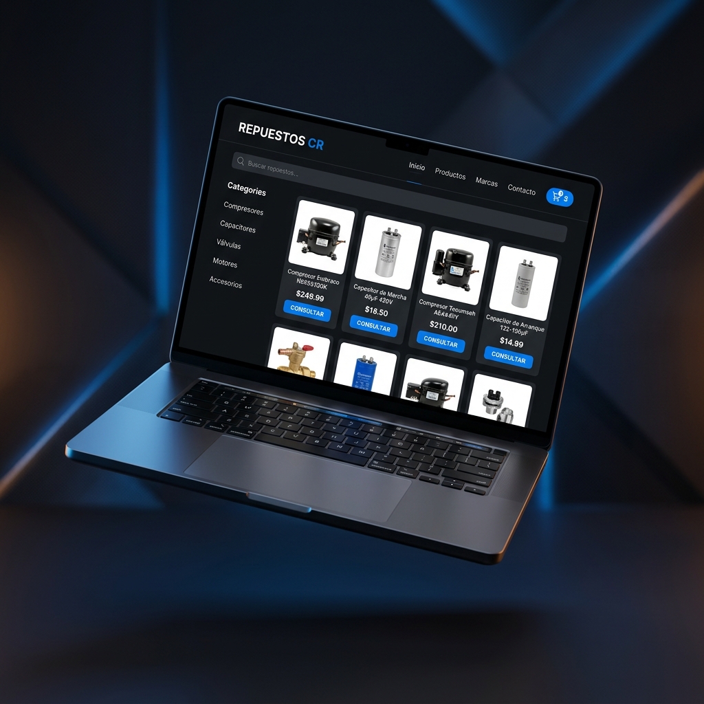 Repuestos CR E-Commerce & Catálogo
